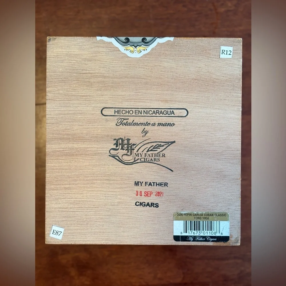 Wooden Cigar Treasure Stash Box
